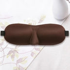 Super Smooth  Eye Shade Sleeping Mask Cover Natural Silk Blindfold For Sleep Comfortable for Full Blackout Sleep Eye Mask With Adjustable Strap Stevvex
