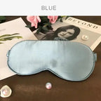 Super Smooth  Mulberry Silk Sleep Eye Mask & Blindfold With Elastic Strap Travel Eye Patch Soft Nap Eye Patch  Eye Cover Eyeshade for Night Sleeping Mask For Women Stevvex