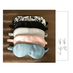 Super Smooth  Mulberry Silk Sleep Eye Mask & Blindfold With Elastic Strap Travel Eye Patch Soft Nap Eye Patch  Eye Cover Eyeshade for Night Sleeping Mask For Women Stevvex