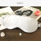 Super Smooth  Mulberry Silk Sleep Eye Mask & Blindfold With Elastic Strap Travel Eye Patch Soft Nap Eye Patch  Eye Cover Eyeshade for Night Sleeping Mask For Women Stevvex