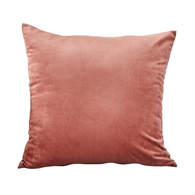 Super Soft Cushion Cover Velvet Pillow Cover Living Room Velvet Decorative Throw Pillow Covers Soft Solid Square Cushion Case For Couch Home Decorative Pillows Stevvex
