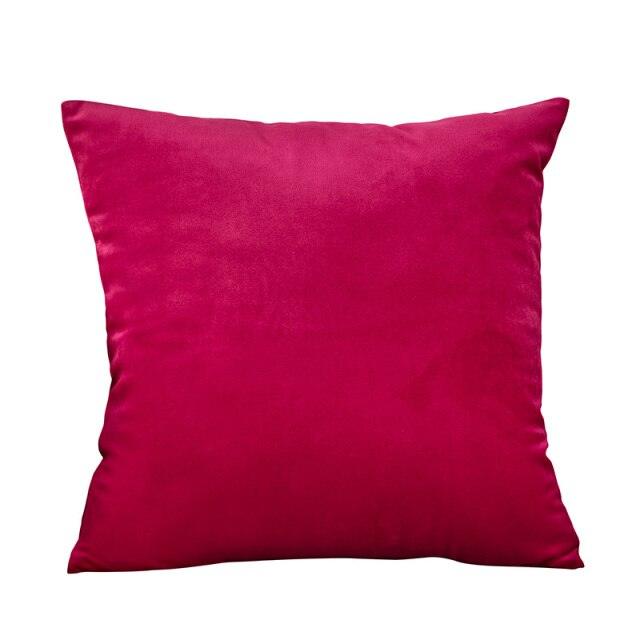 Super Soft Cushion Cover Velvet Pillow Cover Living Room Velvet Decorative Throw Pillow Covers Soft Solid Square Cushion Case For Couch Home Decorative Pillows Stevvex
