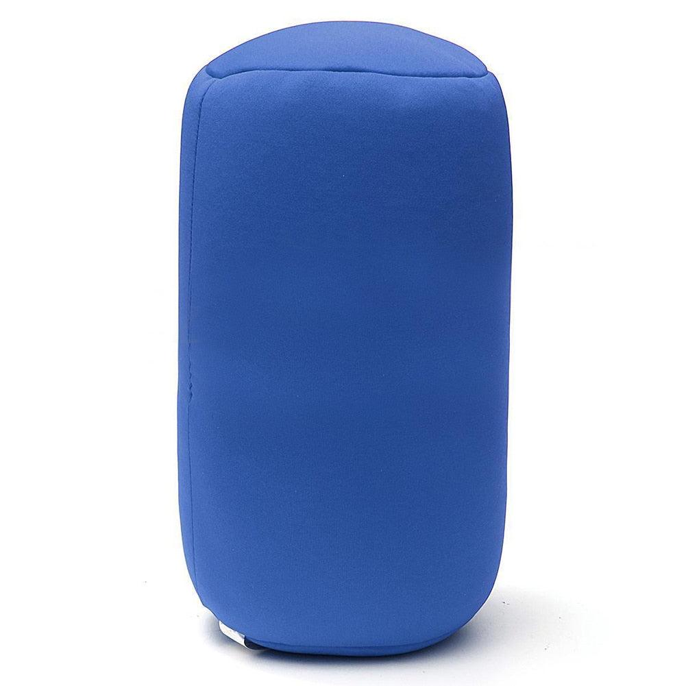 Super soft Head Pillow Case Micro Mini Microbead Back Cushion Pillow Roll Pillow Head Convenient Travel Pillow Microbead Bolster Tube Pillow Smooth Cool Touch Fabric Neck or Back Support Pillow Hypoallergenic Bed Decoration Stevvex