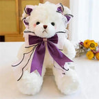 Superior Quality Cute Teddy Bear With Dress Plush Doll Stuffed Animals Kids Toys Room Decor, Christmas,VE Valentine Gifts Stevvex