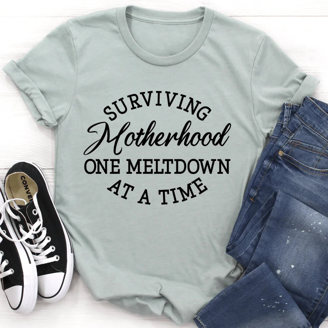 Surviving Motherhood Tee - SJB-DIAMOND ELITES