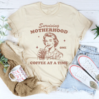 Surviving Motherhood Tee Peachy Sunday