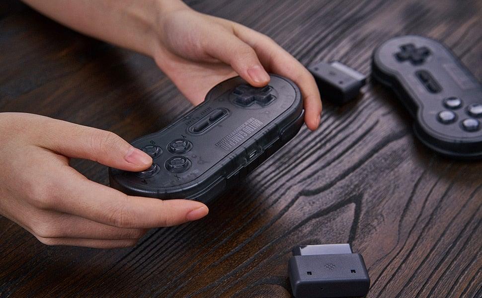 Sustainable Black 2.4G Wireless Gamepad Controller Compatible With PC Laptop Monitor Tablet Stevvex