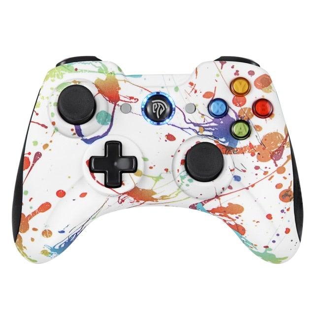 Sustainable Black And Red Wireless Joystick PC Controller Gamepad Simple Cool Joystick Compatible With TV Box Tablet Stevvex