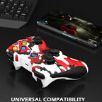 Sustainable Black And Red Wireless Joystick PC Controller Gamepad Simple Cool Joystick Compatible With TV Box Tablet Stevvex