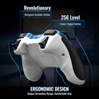 Sustainable Black And Red Wireless Joystick PC Controller Gamepad Simple Cool Joystick Compatible With TV Box Tablet Stevvex