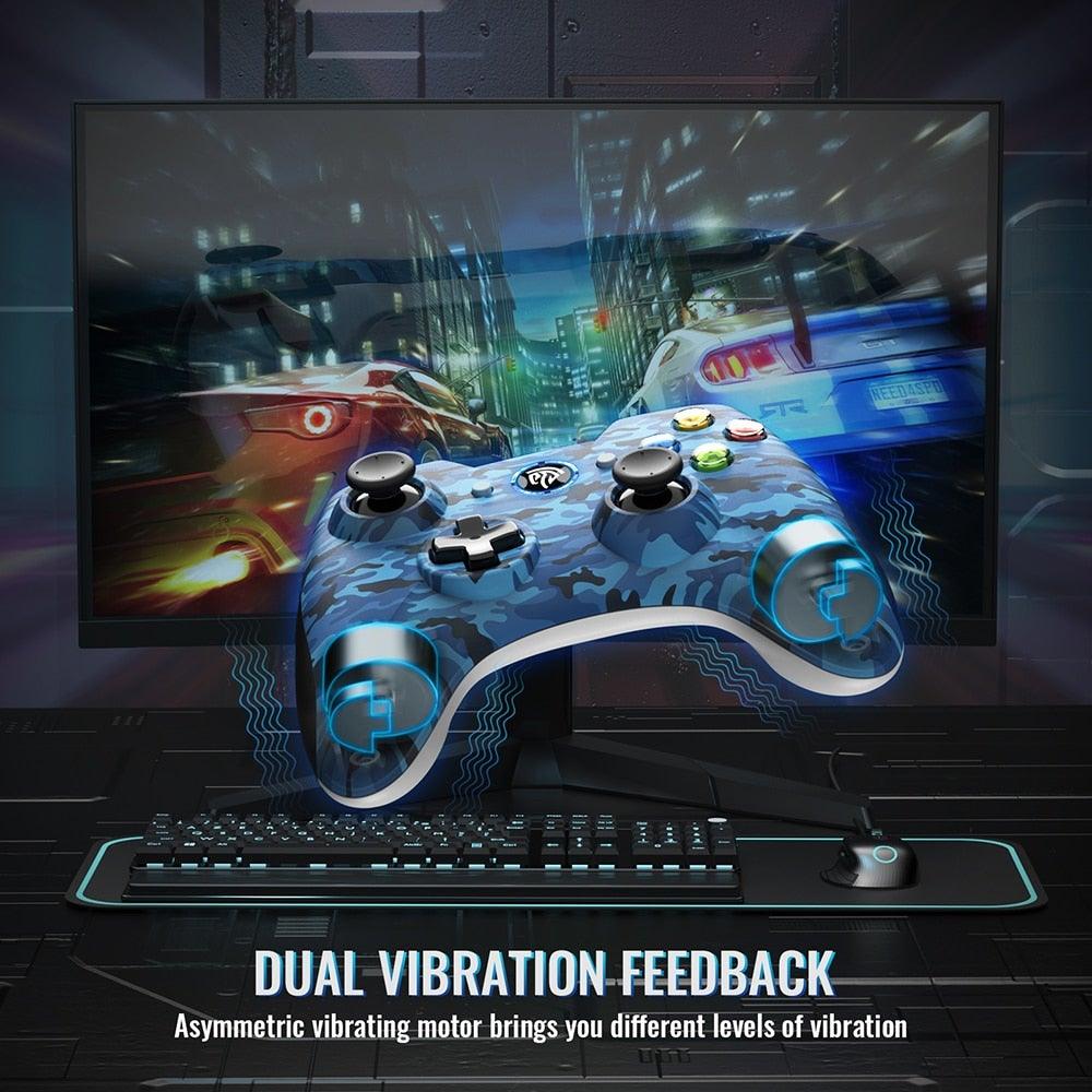 Sustainable Black And Red Wireless Joystick PC Controller Gamepad Simple Cool Joystick Compatible With TV Box Tablet Stevvex
