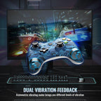 Sustainable Black And Red Wireless Joystick PC Controller Gamepad Simple Cool Joystick Compatible With TV Box Tablet Stevvex