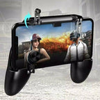 Sustainable Black Joystick Trigger Gamepad Controller Compatible With Smartphone Mobile Cellphone Portable Holder Quality Gaming Pads Stevvex