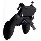 Sustainable Black Joystick Trigger Gamepad Controller Compatible With Smartphone Mobile Cellphone Portable Holder Quality Gaming Pads Stevvex