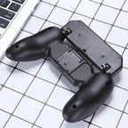 Sustainable Black Joystick Trigger Gamepad Controller Compatible With Smartphone Mobile Cellphone Portable Holder Quality Gaming Pads Stevvex