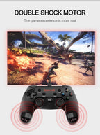 Sustainable Black Wired Dual Vibration Joystick Gamepad Controller Compatible With PC Monitor Laptop Stevvex