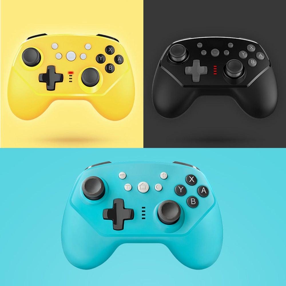 Sustainable Pro Wireless Joystick Bluetooth Gamepad Controller Vibration Compatible With PC Laptop Stevvex