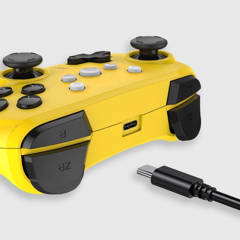 Sustainable Pro Wireless Joystick Bluetooth Gamepad Controller Vibration Compatible With PC Laptop Stevvex