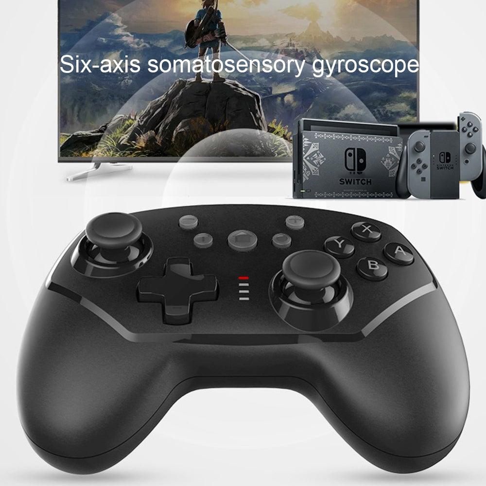 Sustainable Pro Wireless Joystick Bluetooth Gamepad Controller Vibration Compatible With PC Laptop Stevvex
