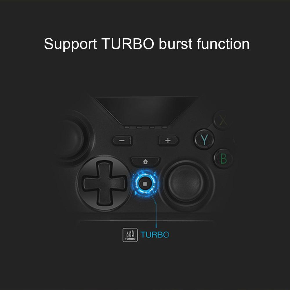 Sustainable Pro Wireless Joystick Bluetooth Gamepad Controller Vibration Compatible With PC Laptop Stevvex