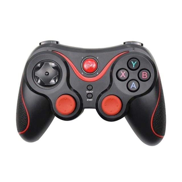 Sustainable White Wireless Joystick Gamepad PC Game Controller Support Bluetooth BT3.0 Compatible With Mobile Phone Tablet Wireless Controller Game Controller Gamepad Joystick Compatible With Slim 360 PC Windows 7 8 10 (White) Stevvex