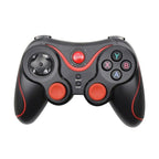 Sustainable White Wireless Joystick Gamepad PC Game Controller Support Bluetooth BT3.0 Compatible With Mobile Phone Tablet Wireless Controller Game Controller Gamepad Joystick Compatible With Slim 360 PC Windows 7 8 10 (White) Stevvex