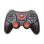 Sustainable White Wireless Joystick Gamepad PC Game Controller Support Bluetooth BT3.0 Compatible With Mobile Phone Tablet Wireless Controller Game Controller Gamepad Joystick Compatible With Slim 360 PC Windows 7 8 10 (White) Stevvex