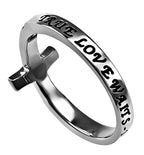 Sideways Cross Ring KingdomWear
