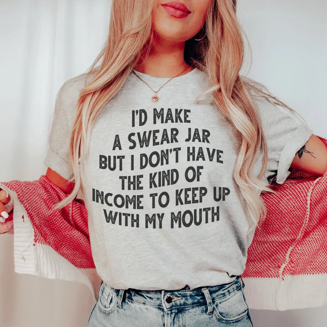 Swear Jar Tee Peachy Sunday