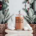 17oz Glass Tumbler With Bamboo Lid, 2 Stainless Straws & Cleaner, Hot/Iced