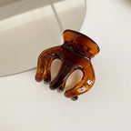 Sweet Flower Shape Hair Clips for Women Girls Hair Claw Chic Barrettes Claw Crab Hairpins Styling Bohemia Hair Jaw Clamps Medium Thick Hair Women Stevvex