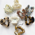 Sweet Mini Acetate Hair Clip for Women Girls Hair Claw Chic Barrettes Crab Hairpins Styling Claw Clips Fashion Hair Gorgeous Hair Accessories For Women Stevvex