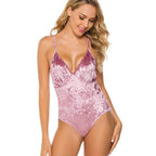 Swimsuit One Piece Backless  Beach Swimwear Women One Piece Swimsuits Plunge V Neck Bathing Suits Lace up Monokini Strappy Cutout Swimwear Bikini Bathing Suit Push Up Women's Swimwear Bodysuit For Women Stevvex