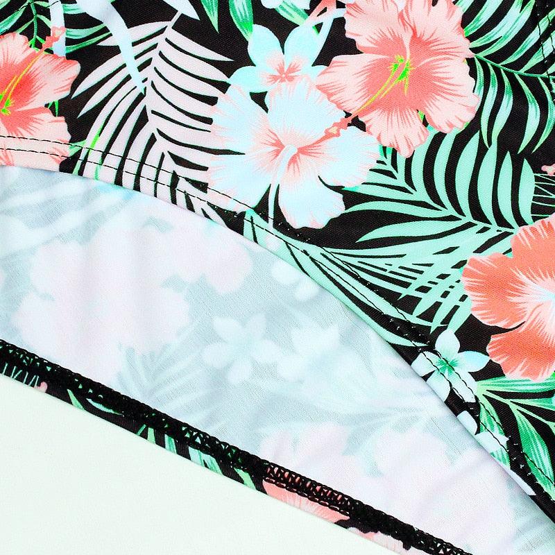 Swimwear Woman Swimsuit  Bikini New Push Up Bikini Set Bathing Suit Women's Bikini Swimsuits Floral Printed Bathing Suits For Women 2 Piece Bikini  Women  Floral Print Beachwear Two Piece Suit Stevvex