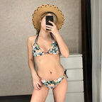 Swimwear Woman Swimsuit  Bikini New Push Up Bikini Set Bathing Suit Women's Bikini Swimsuits Floral Printed Bathing Suits For Women 2 Piece Bikini  Women  Floral Print Beachwear Two Piece Suit Stevvex