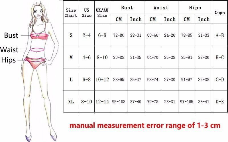 Swimwear Women Bikini Set Hollow Out Swimsuit Padded Halter Padded Push Up Bikini Set Two Pieces Swimsuit For Women Swimwear Bathing Suit Gifts For Mom Wife Girlfriend Lace Up Two Piece Bathing Suit Stevvex