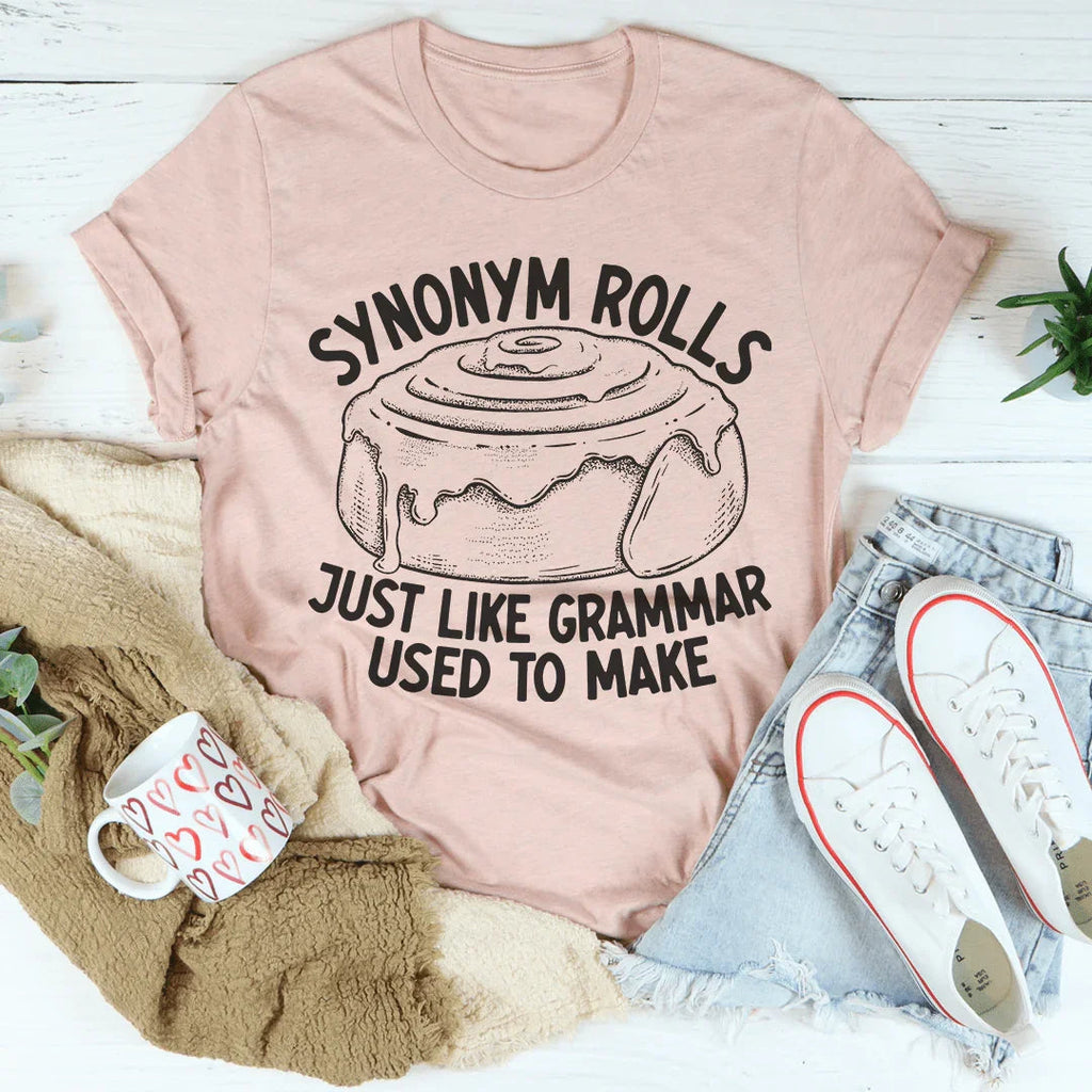 Synonym Rolls Tee Peachy Sunday