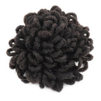 Synthetic Dread Locks Chignon Faux Locks Hair Bun Hairpiece Drawstring Pony Tail Clip in Hair Extensions For Black Women Clip in Hair Extension For Volumized Hair Buns For Girls Stevvex