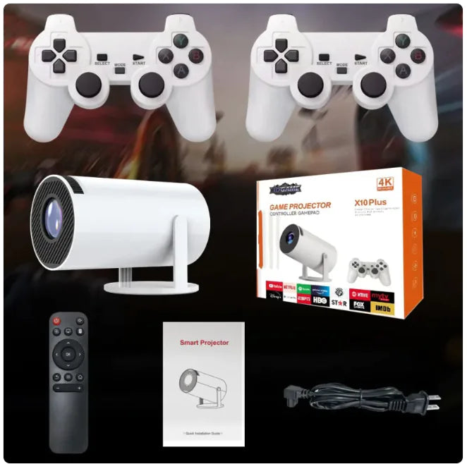 Barrel X10 Plus Smart HD Projector & Game Console Pi-Mart