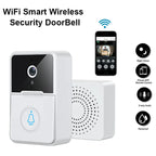 Wireless Security Smart WiFi Doorbell Intercom Video Camera Door Ring Bell Chime