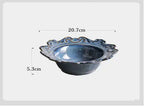 Creative Baroque European Tableware Set (Dinner Plates & Bowls)