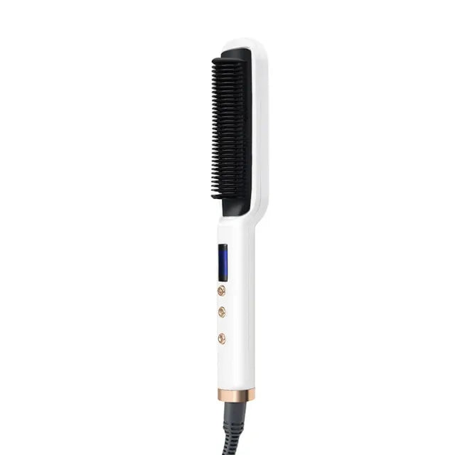 Straighteners Curling Hair Iron Hair Brush Pi-Mart