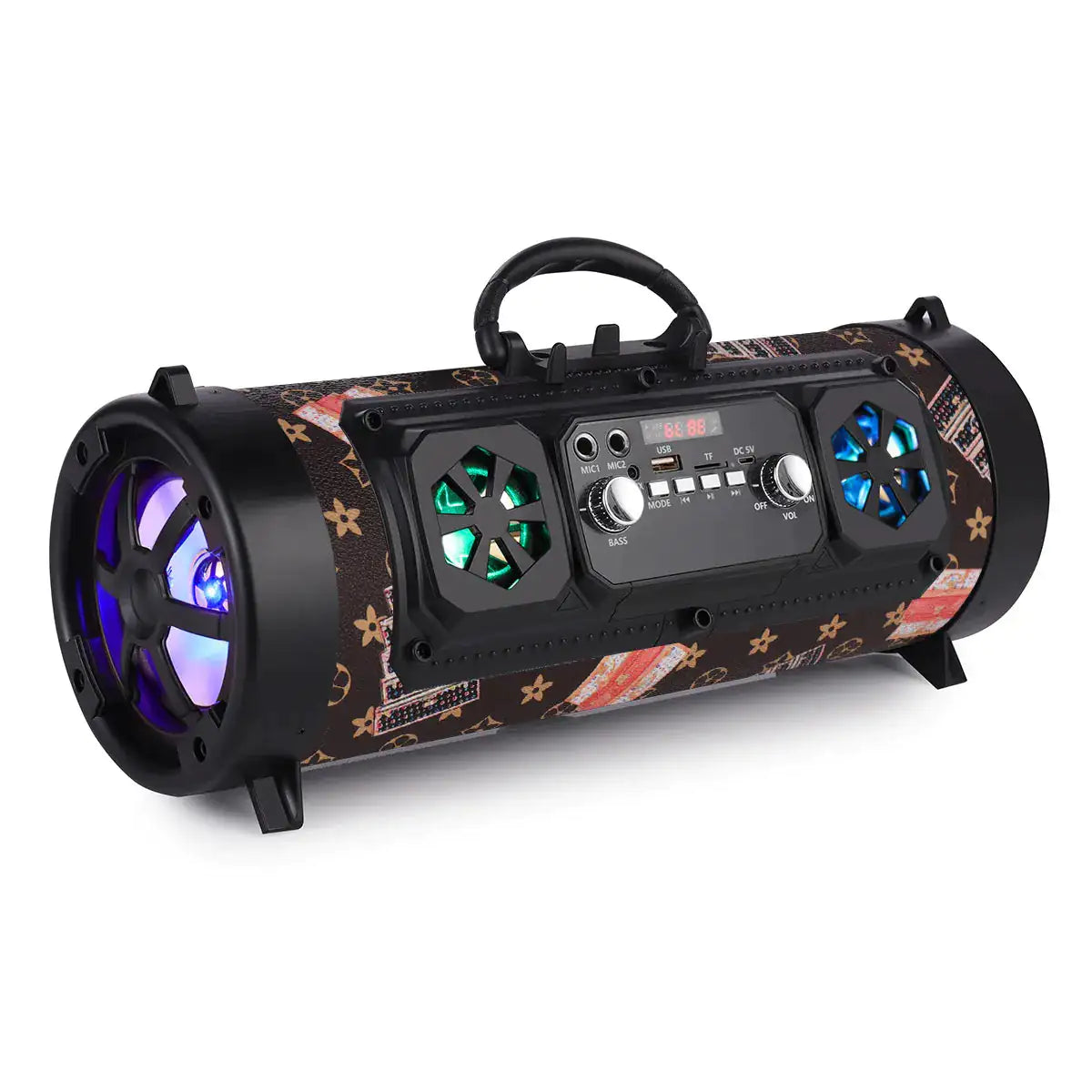 16W Portable Column Bluetooth-Compatible Speaker Pi-Mart