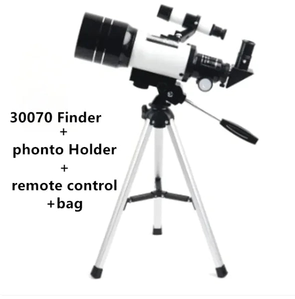F30070 with astronomical telescope Pi-Mart