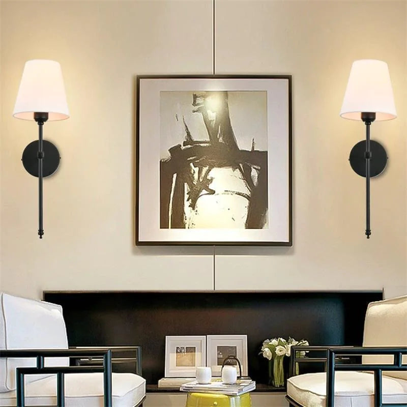 Wall Lamp Simple Modern Bedroom Bedside Lamp Pi-Mart