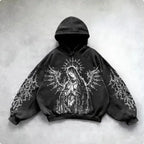 Urban Vibe Hooded Y2K Streetwear Sweatshirt Pi-Mart