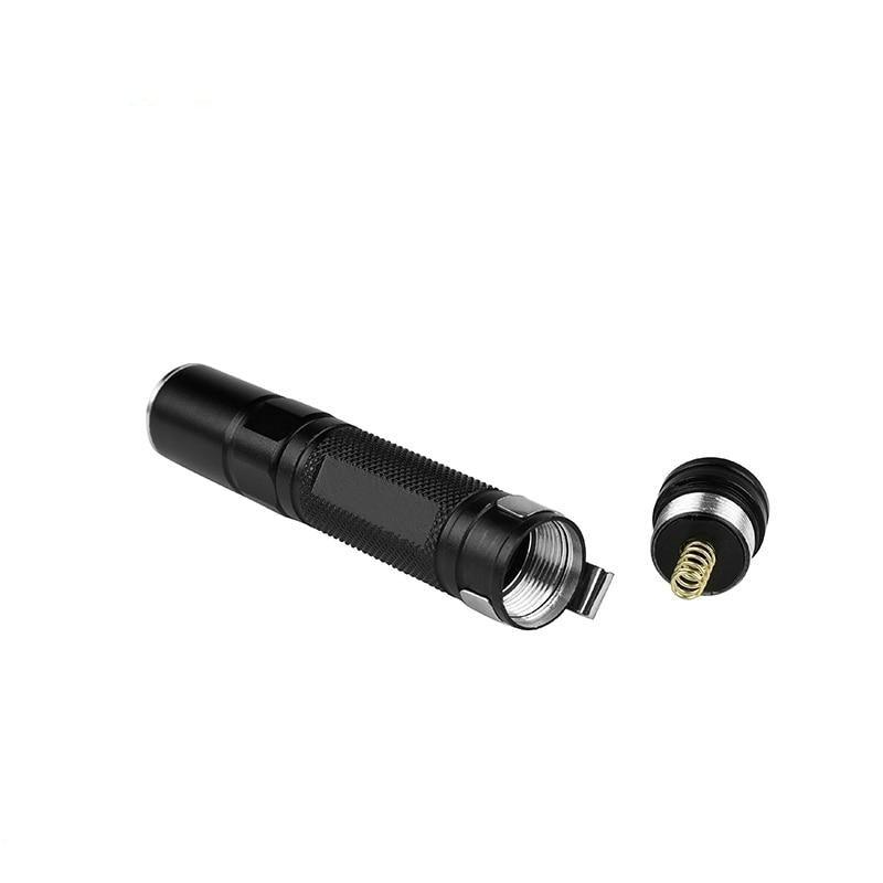 Tactical Adjustable Flashlight Super Bright LED Mini Flashlights With Belt Clip Waterproof Zoomable Mini Brightest Best Flashlights Portable Torch Powerful For  Hiking Camping Stevvex