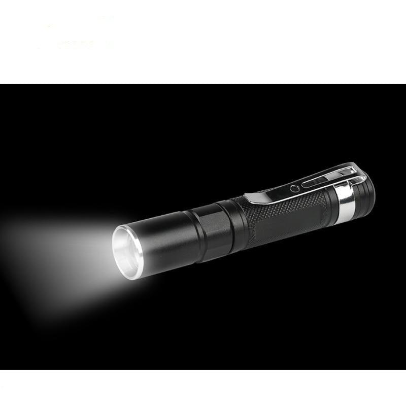 Tactical Adjustable Flashlight Super Bright LED Mini Flashlights With Belt Clip Waterproof Zoomable Mini Brightest Best Flashlights Portable Torch Powerful For  Hiking Camping Stevvex
