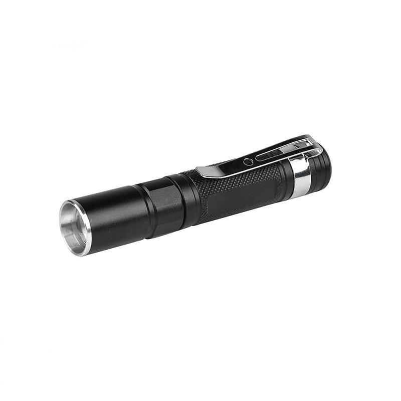 Tactical Adjustable Flashlight Super Bright LED Mini Flashlights With Belt Clip Waterproof Zoomable Mini Brightest Best Flashlights Portable Torch Powerful For  Hiking Camping Stevvex