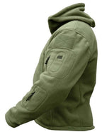 Tactical Jacket Combat Jacket Outdoor Sports Hiking Men's Lightweight Soft Jacket Warm Multi-Pockets Outdoor Hooded Jacket Adventure Jacket For Hiking Training Stevvex